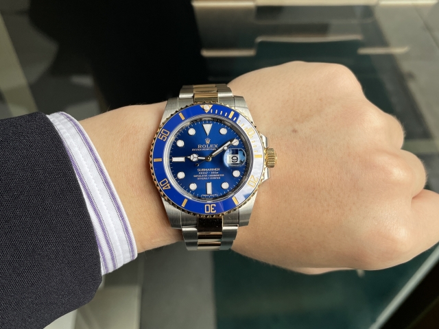 爽快ブルー　Ref.116613LB