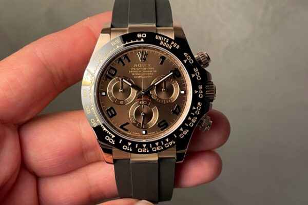 ラバーベルト仕様 Ref.116515LN チョコレートアラビア