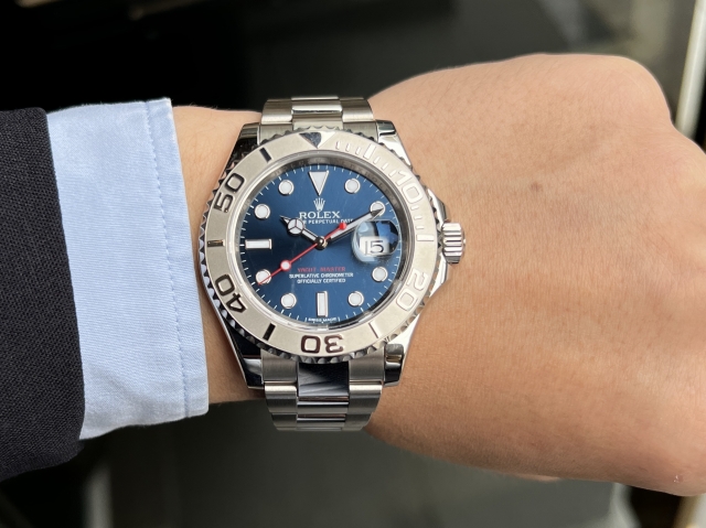 夏にはブルーダイアル。Ref.116622