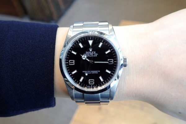 シンプルな見た目と実用性が高いEXPLORE【Ref.114270】