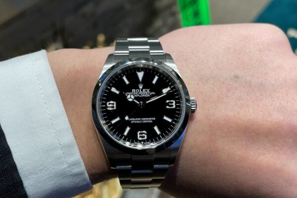 シンプルなデザインが魅力　Ref.124270