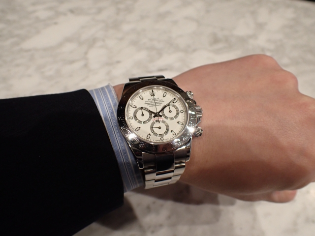 Ref.116520（クリーム）入荷しました！