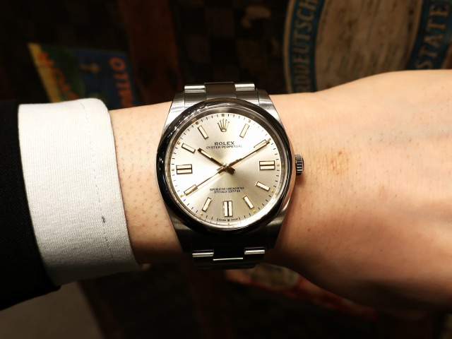 41ミリのオイスターパーペチュアル・Ref.124300