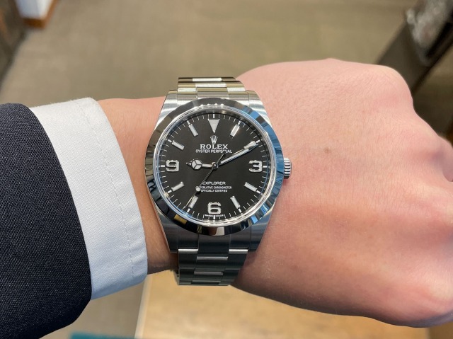 39ミリエクスプローラーI後期モデル・Ref.214270